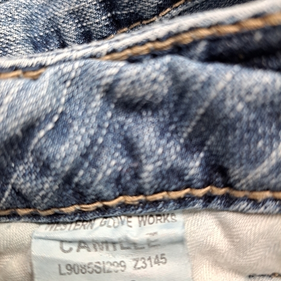 Silver Camille Women's Boot Cut Flare Jeans Size 30 - Picture 3 of 4